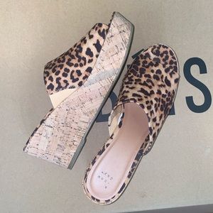 Target A New Day Leopard Wedges